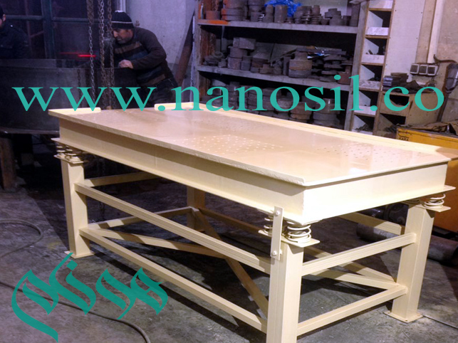 Vibrating Table Antique Nano Cement Plast / Vibrating Table / Machine Manufacturing Line
