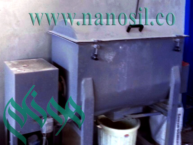 Powder adhesive mixer - Ribbon mixer powder adhesive - Adhesive mixer