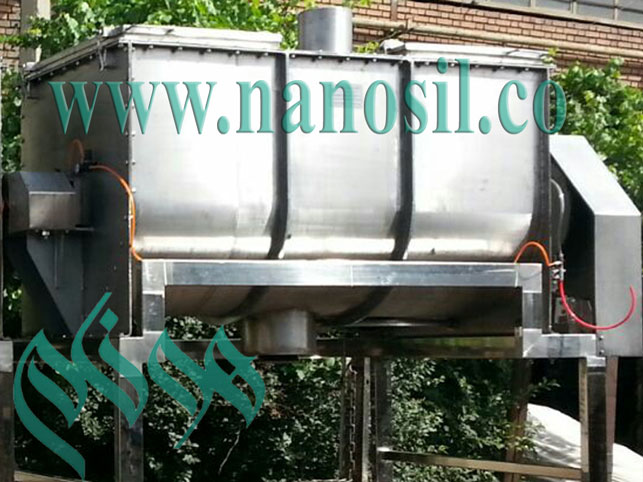 Mixer - Glue Mixer - Ribbon Mixer Horizontal Blender Creates a powder tile adhesive