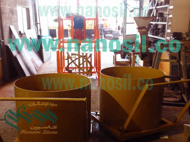 Specialized manufacturing machines for sink and stone cabinets Bagheri Machine | Gypsum resin mixer