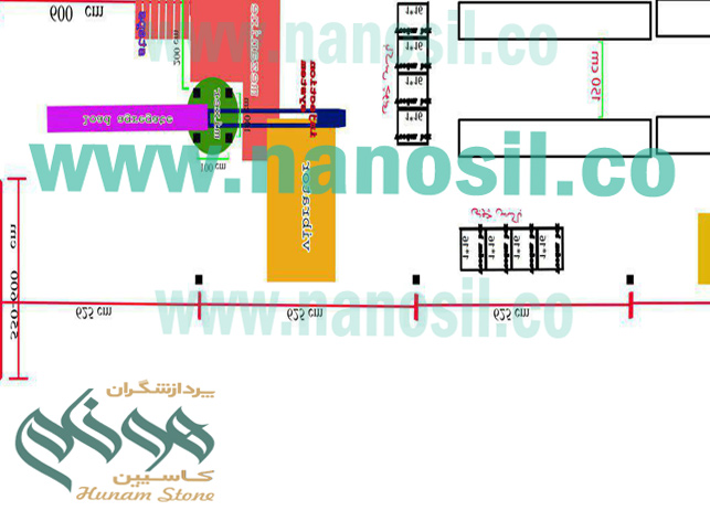 Antique stone production equipment, Facade bricks, Facade interior and exterior, Antique flooring and mosaics, Stairs and tables | Specifications and descriptions of the performance of the semi-automatic production line