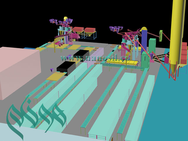 ماشین سازی هونام : سنگ مصنوعی هونام / تولید سنگ مصنوعی سمنت پلاست کاملا اتوماتیک full automatic production line machinery hunam stone co