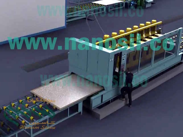 Coevorant Artificial Stone Production Line Quartz artificial stone pouring system