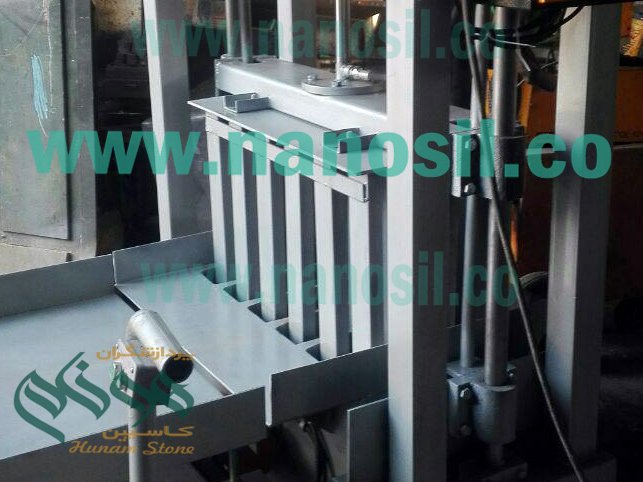 Hydraulic Block Making Machine Vibrating Laminating Press 6 Molds