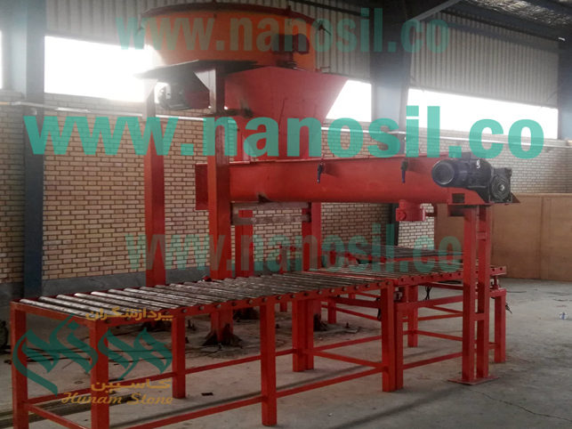 Installation of quartz production line, Artificial stone tombstone