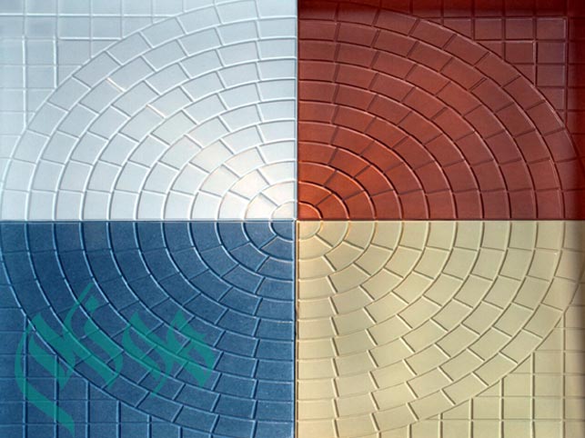 Vibration table - Vibration mosaic table - Plate cement mosaic - Nano cement plast - Antique mosaic nano cement plast